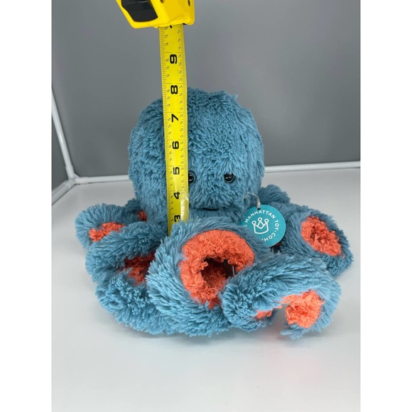 Manhattan Toy Dusty Blue Octopus 12" Ocean Sea Life Stuffed Animal Toy* - Picture 11 of 12